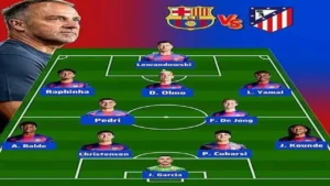 «بوجوه جديدة وتكتيك هجومي.. تشكيل برشلونة المتوقع اللي ممكن يقلب موازين مباراة أتلتيكو مدريد!»